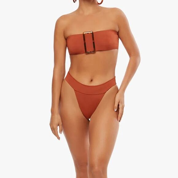 WeWoreWhat Women's 2 Piece Swimsuit Set Size S/M - Picture 1 of 6